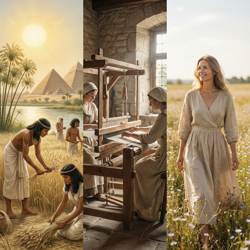 Lịch Sử Vải Linen - Hành Trình Hàng Ngàn Năm Của Vải Lanh